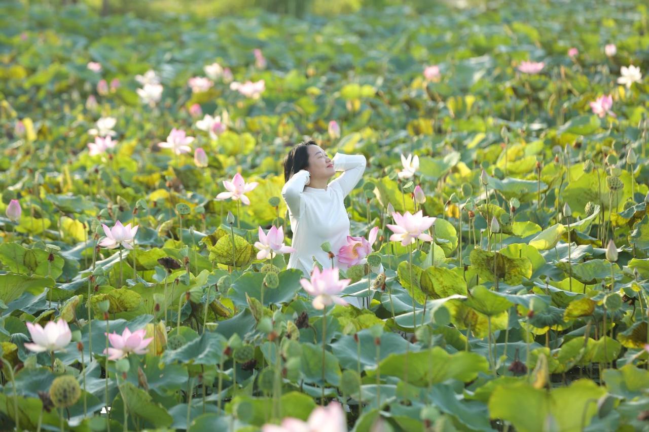 Lotus Hotel Ninh Binh Exterior foto